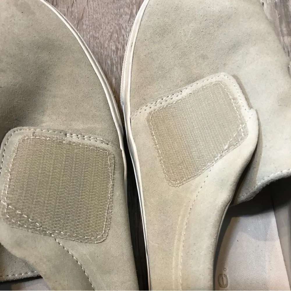 VINCE Cage Platform Suede Slip On Sneaker Size 8.5‎